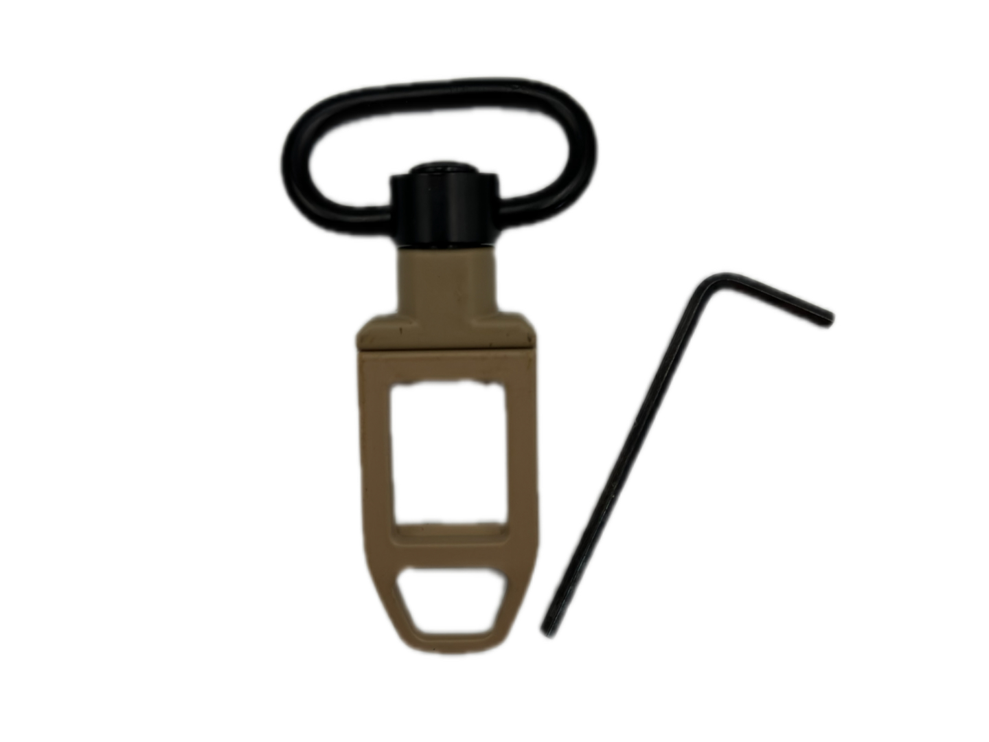 Tactical QD Sling Swivel M-LOK Mount - TAN