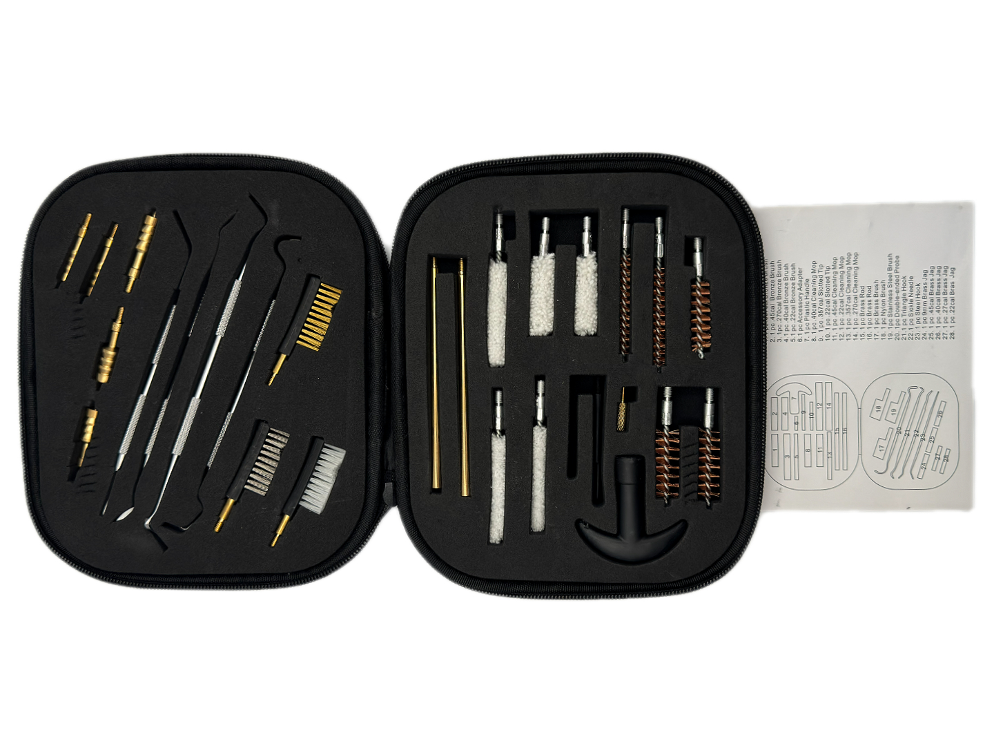 Multi-Caliber Firearm Cleaning Kit