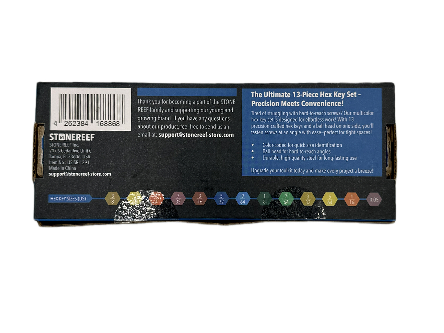 Stonereef 13 Piece Hex Key Set
