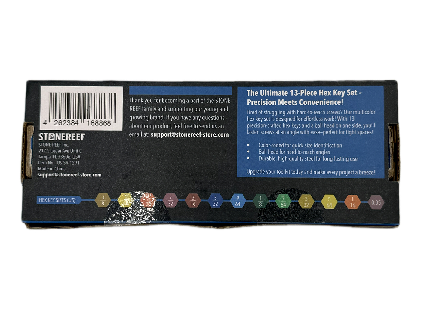 Stonereef 13 Piece Hex Key Set