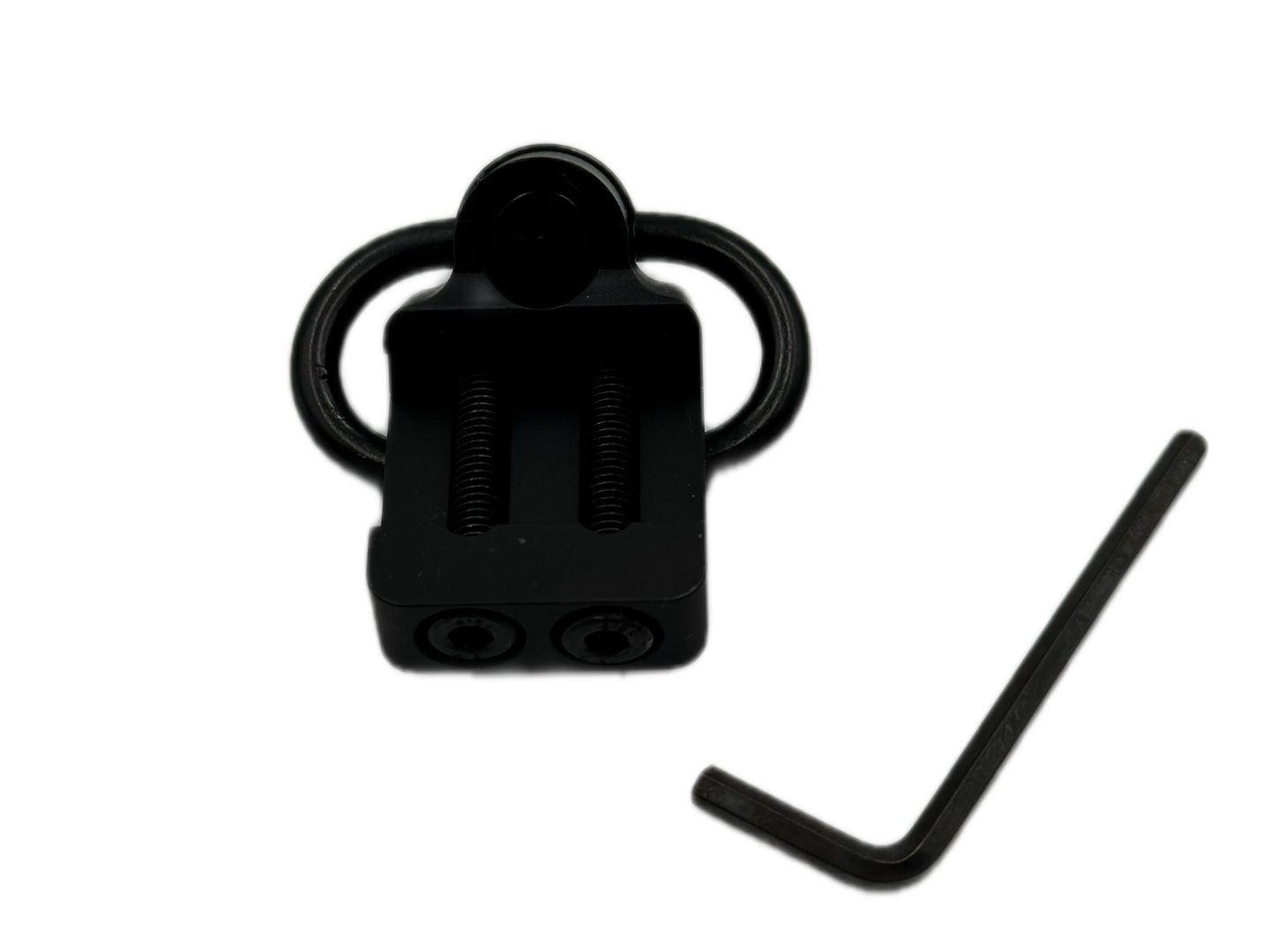 Covered Tactical Picatinny QD Sling Swivel Mount-BLK