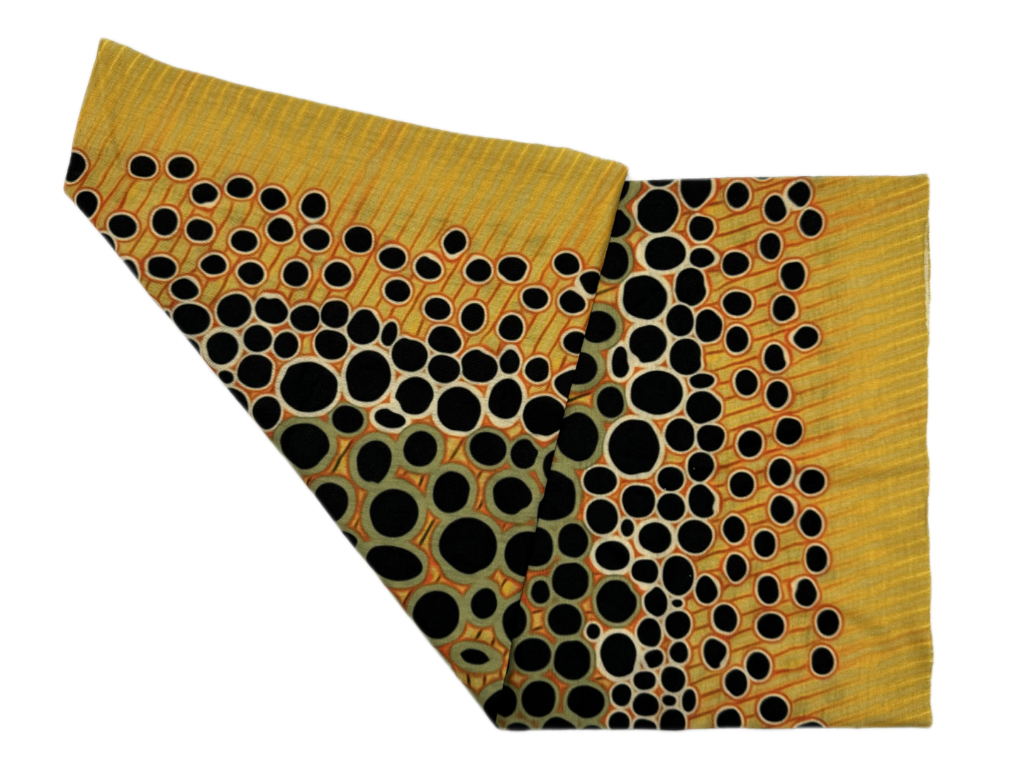 Camouflage Tactical Neck Gaiter-Trout scale pattern