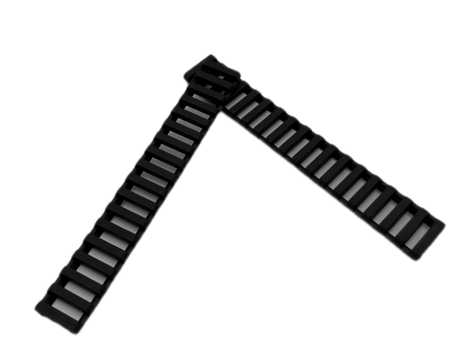 Picatinny Ladder Rail Protector Covers - BLK/COYOTE BROWN/TAN-4pcs-170mm