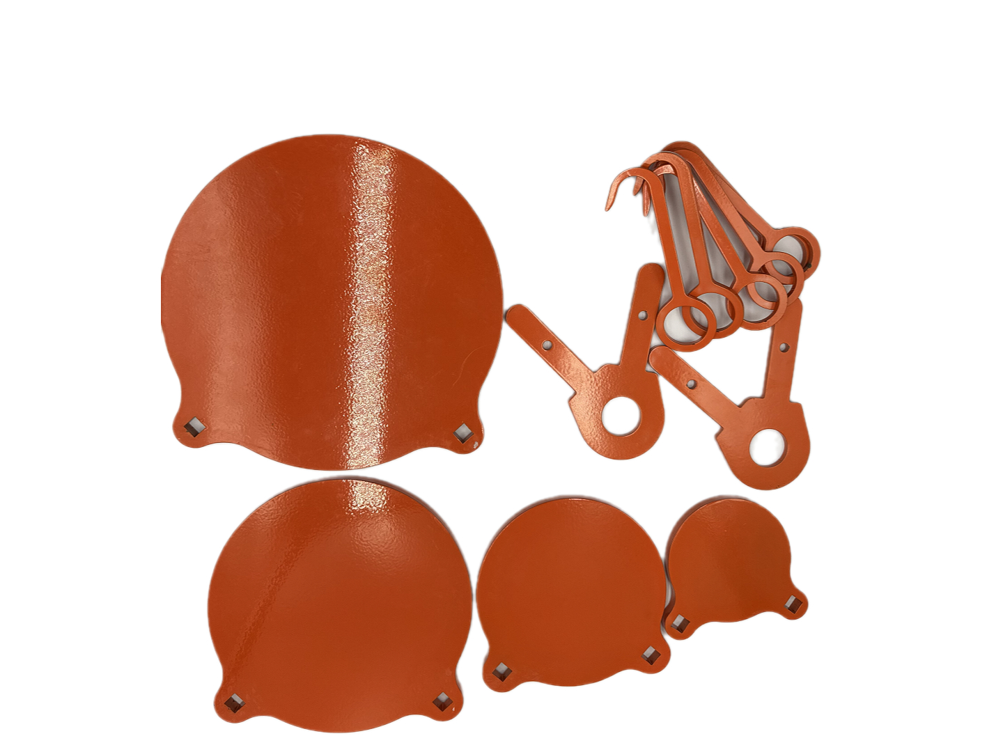 Steel Gong Target Set