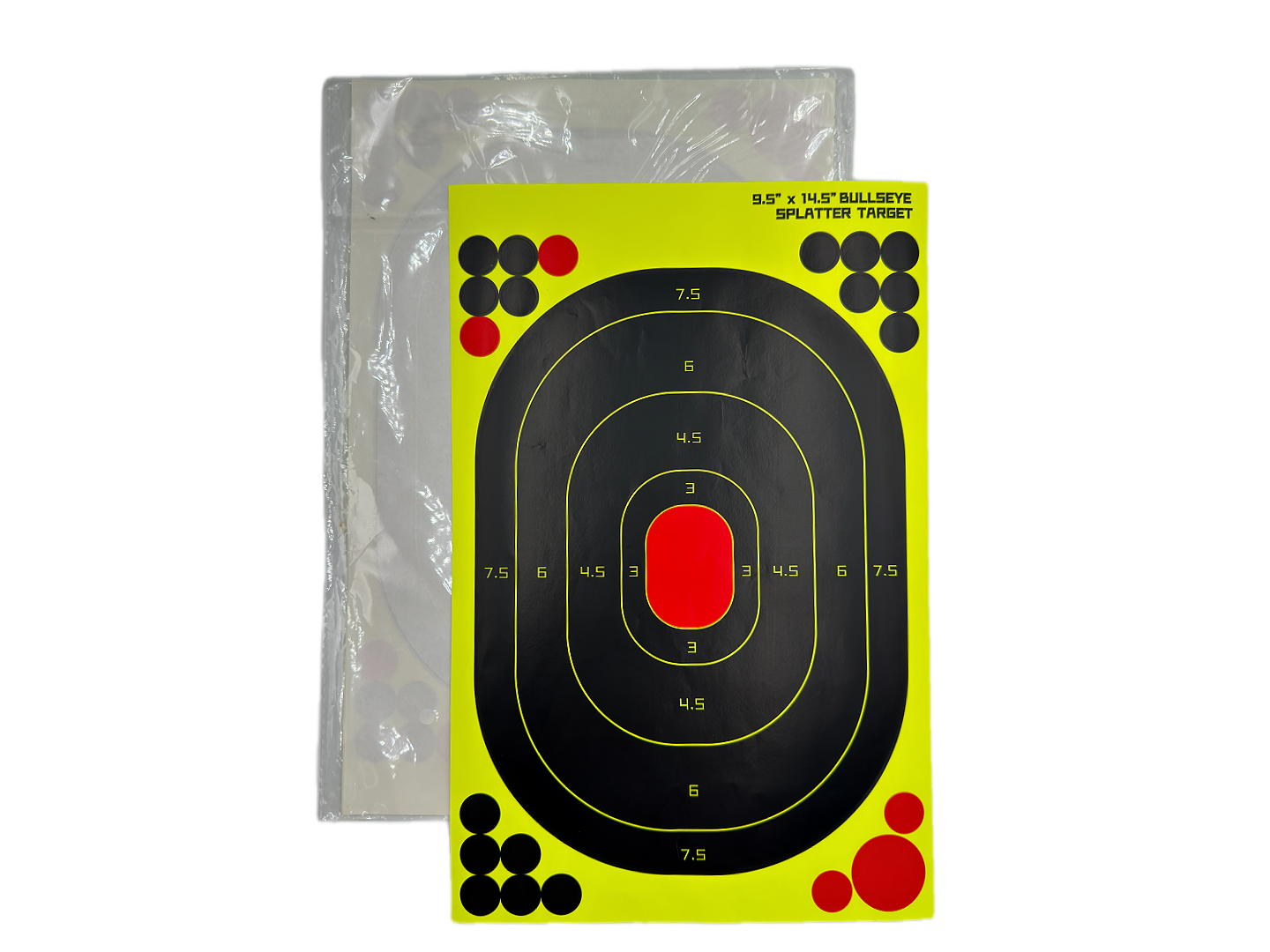 Bullseye Splatter Shooting Targets