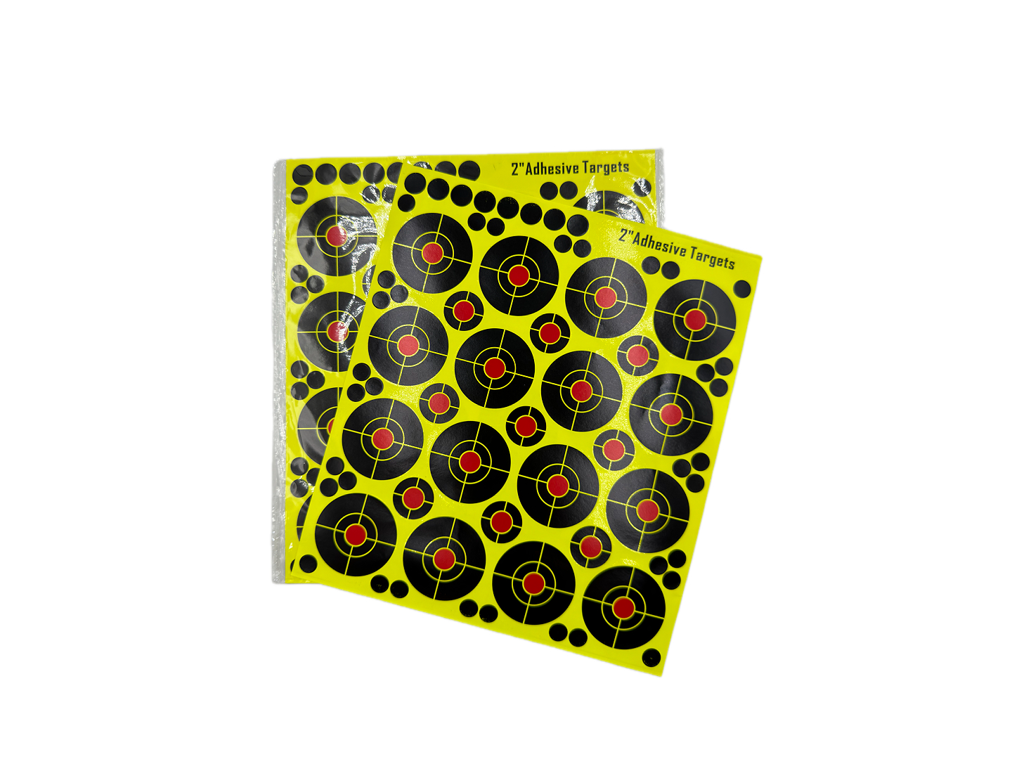 2-Inch Adhesive Bullseye Targets