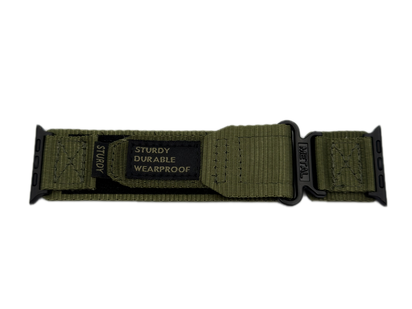 Nylon Smart Watch Strap GRN