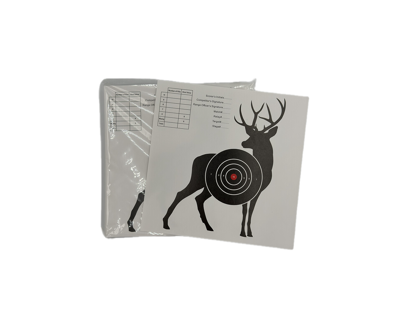 Deer Silhouette Shooting Targets - Rim Fire