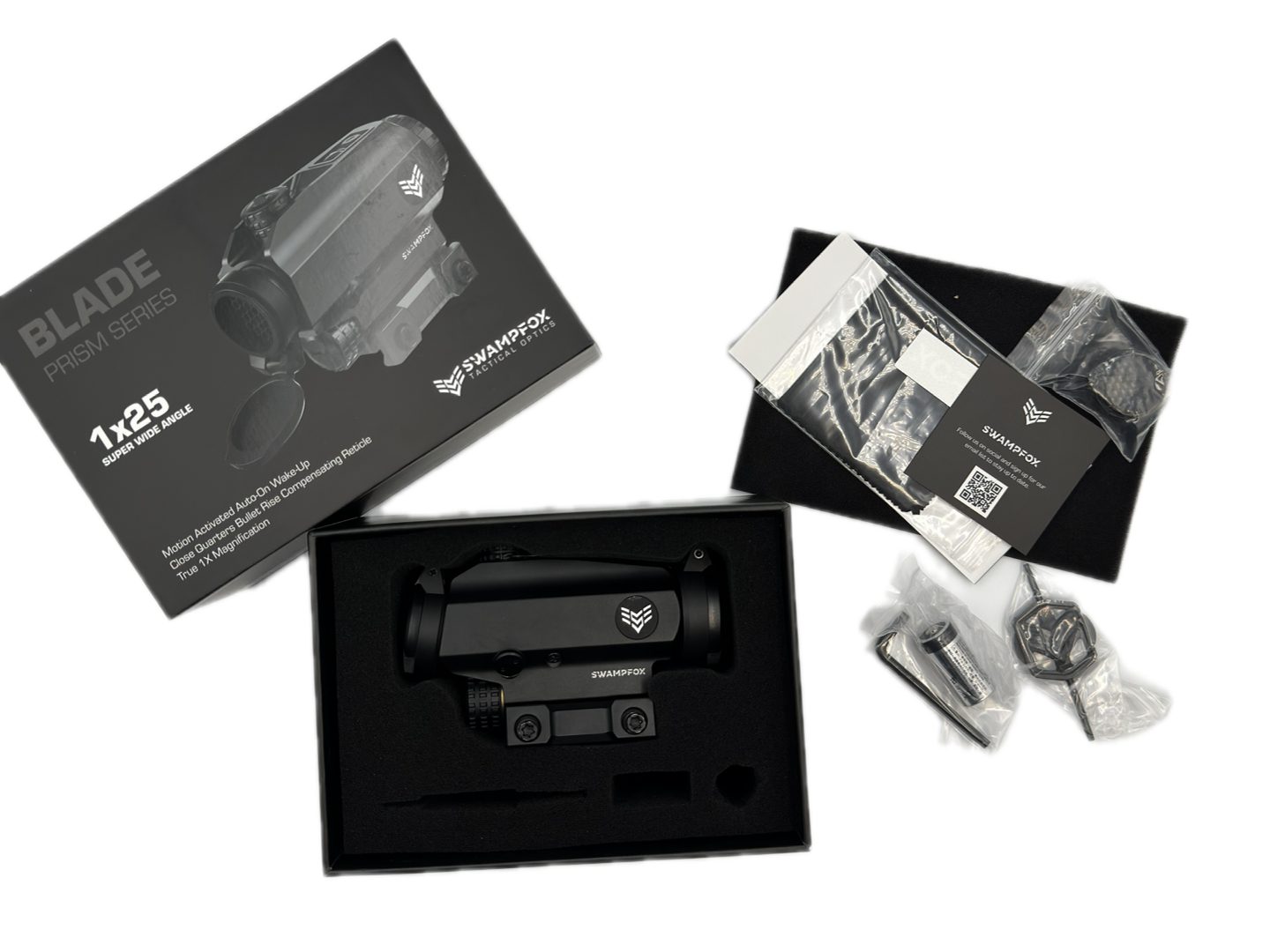 Swampfox Blade 1x25 Prism Scope
