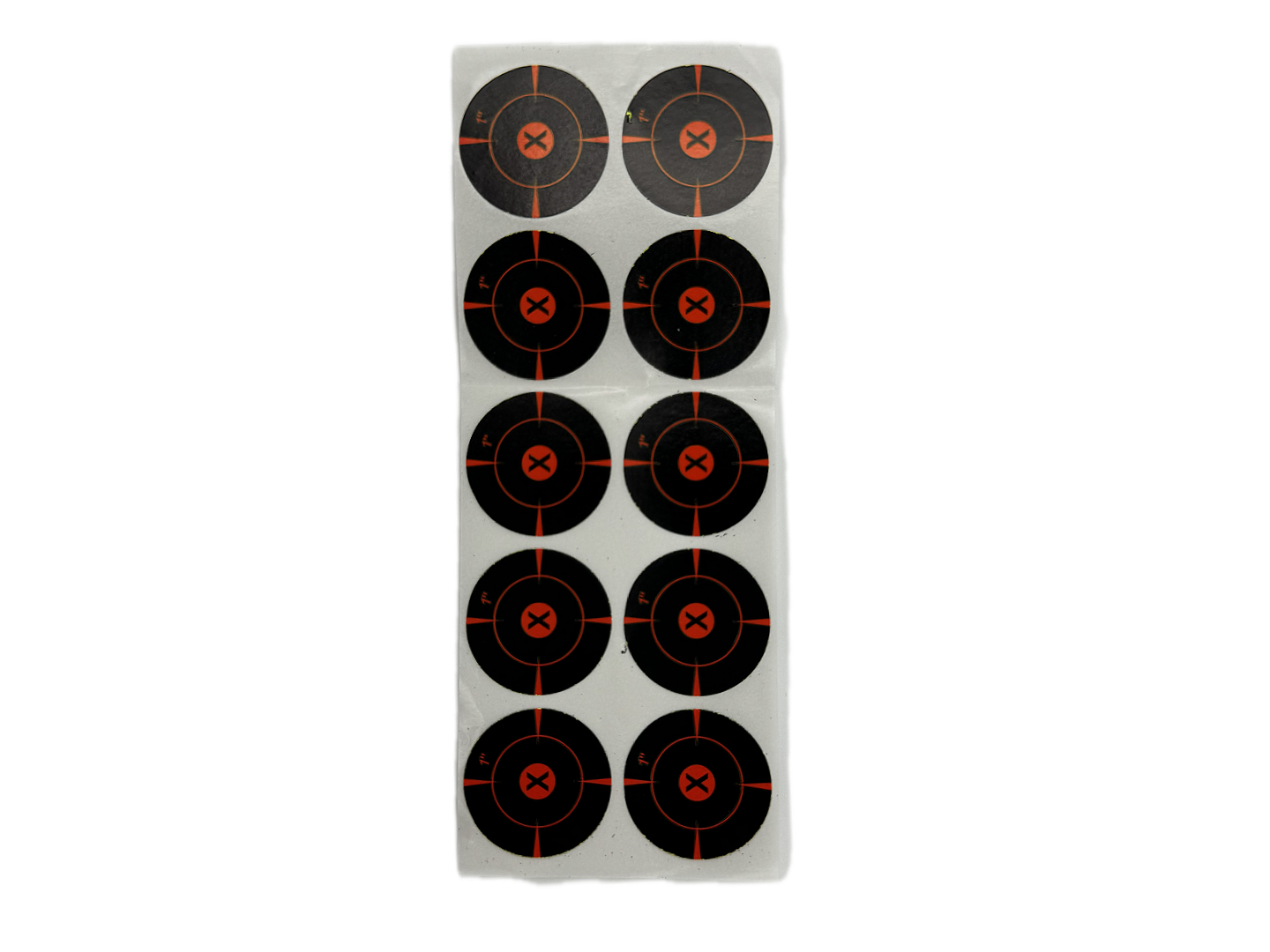 Adhesive Bullseye Shooting Targets