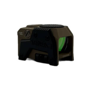 Steiner MPS Micro Pistol Sight in black with a 3.3 MOA red dot TAN