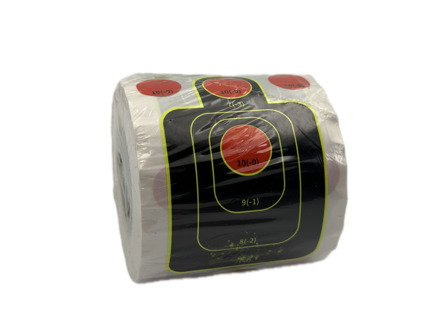 Self-Adhesive Bullseye Shooting Targets Roll - Rim Fire