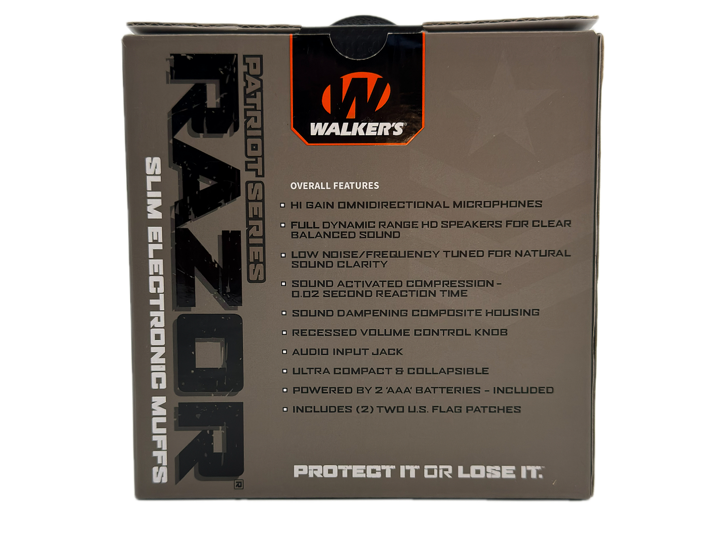 Walker’s Razor Slim Electronic Earmuffs