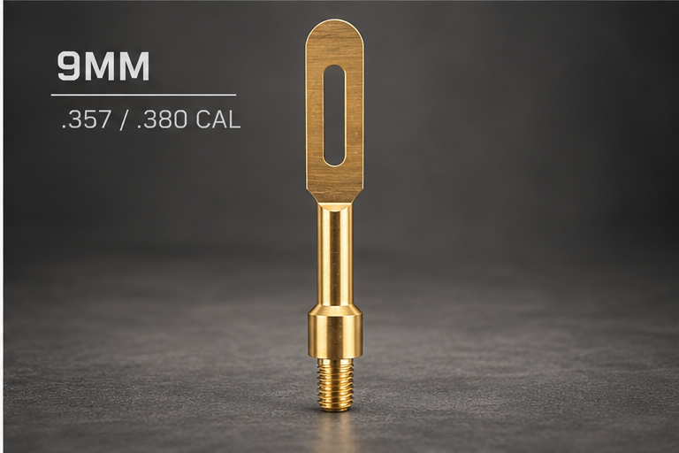 Brass Slotted Cleaning Patch Holder