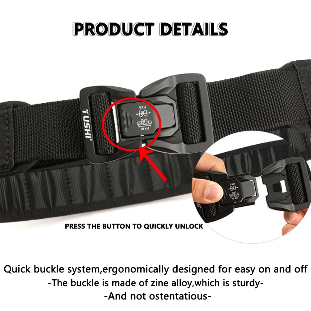 50mm MOLLE Tactical Belt - Image 3