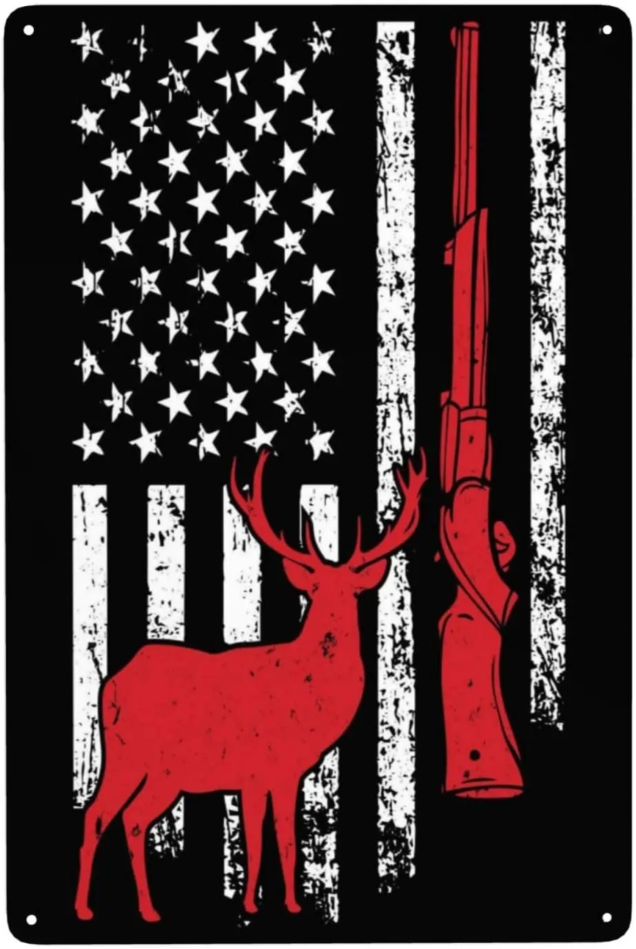Hunting Heritage Metal Wall Sign
