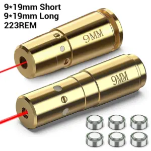 Cartridge Laser Bore Sight 9mm/223REM