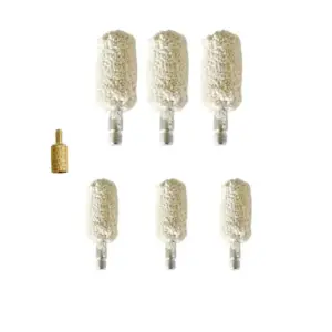 12GA Bore Cleaning Mop – 6 Pack