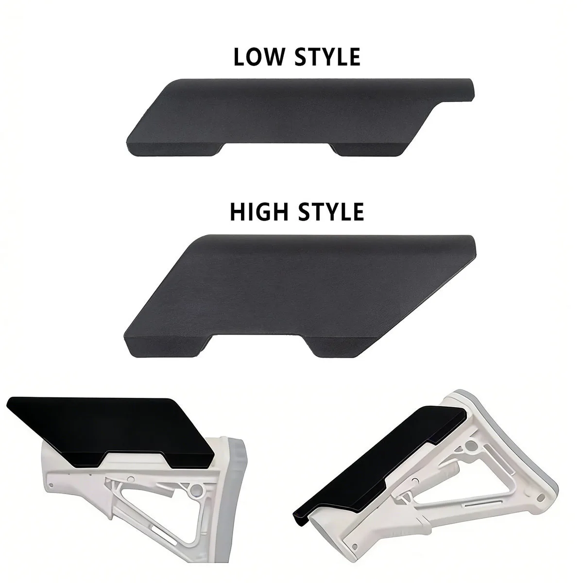 Low-Profile Stock Cheek Riser